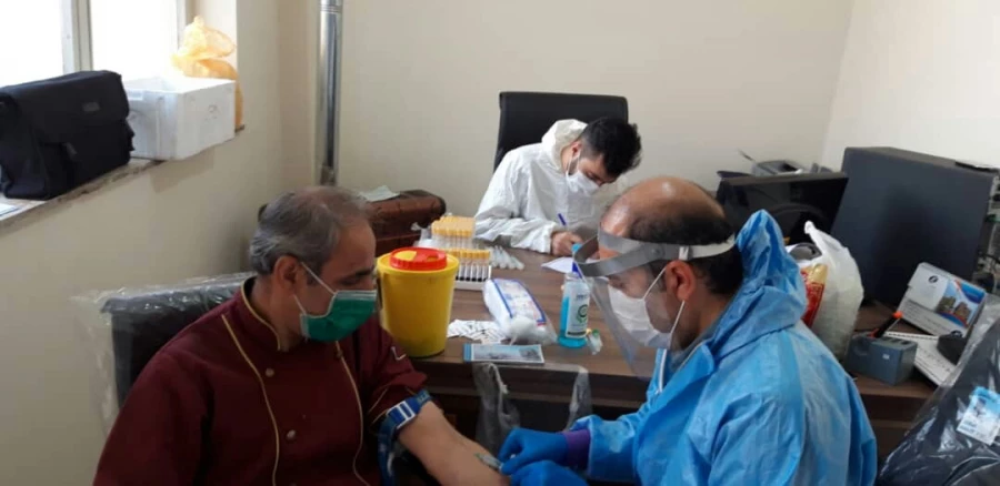 غربالگری کارمندان دانشگاه ( تست کرونا ) 2