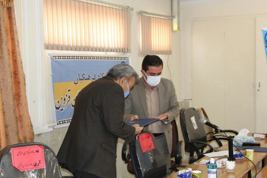 نهمین جشنواره پژوهش و فناوری در دانشگاه فرهنگیان استان قزوین برگزار گردید. 5