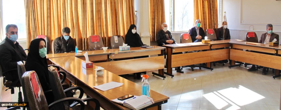 مراسم تکریم و معارفه مسئول حراست پردیس شهید رجایی  2