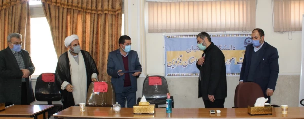 مراسم تکریم و معارفه مسئول حراست پردیس شهید رجایی  4