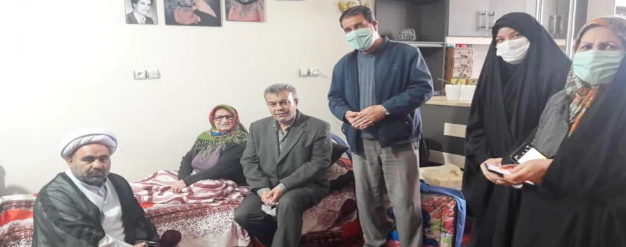 دیدار مسئولان دانشگاه فرهنگیان قزوین با خانواده معظم شهدا