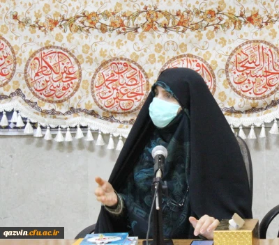 عضو شورای راهبردی جبهه فرهنگی خواهران کشور در دانشگاه فرهنگیان قزوین:

جایگاه زن در مبانی انقلاب اسلامی ایران، والا و رفیع است.