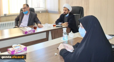 برگزاری نشست اعضای هیات علمی دانشگاه فرهنگیان قزوین در خصوص مسائل آموزشی