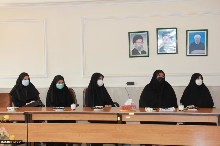 تکریم و معارفه مسئول بسیج دانشجویی پردیس شهیده بنت الهدی صدر استان قزوین 6