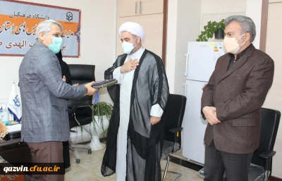 آیین تکریم و معارفه مدیر گروه آموزشی علوم تربیتی پردیس شهیده بنت الهدی صدر