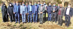 گرامیداشت روز درختکاری در دانشگاه فرهنگیان استان قزوین