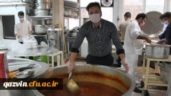 طبخ و توزیع 2000 پرس غذای گرم بین نیازمندان به همت بسیج دانشجویی دانشگاه فرهنگیان استان قزوین 12