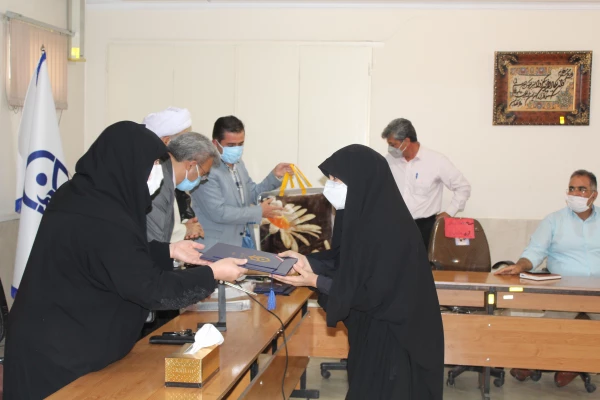تشکر و تقدیر از کارکنان حوزه آموزش پردیس های خواهران و برادران 3