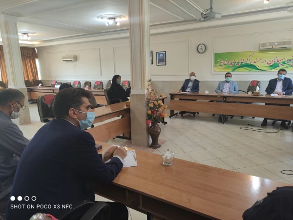 جلسه استانی حوزه دانشجویی با موضوع آمادگی برای بازگشایی احتمالی خوابگاه ها در نیمسال پیش رو برگزار گردید. 3