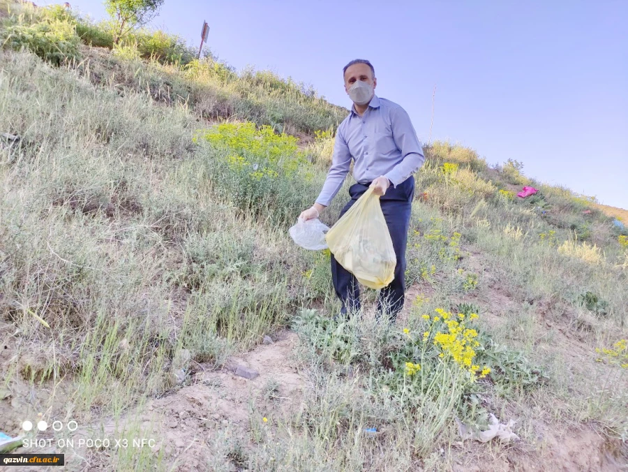 اجرای برنامه پاکسازی طبیعت از زباله 5