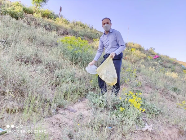 اجرای برنامه پاکسازی طبیعت از زباله 6