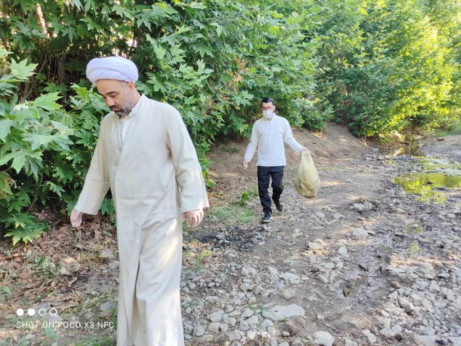 اجرای برنامه پاکسازی طبیعت از زباله 7