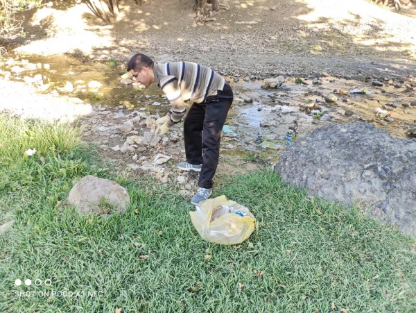 اجرای برنامه پاکسازی طبیعت از زباله 10