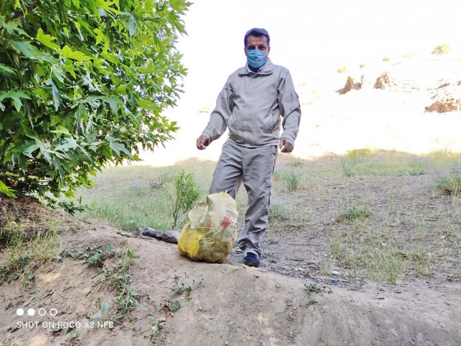 اجرای برنامه پاکسازی طبیعت از زباله 12