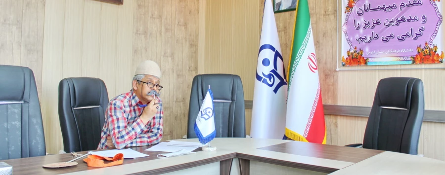 دکتر حسن یوسفی در پخش زنده از صفحه روابط عمومی با موضوع قصه گویی خلاق