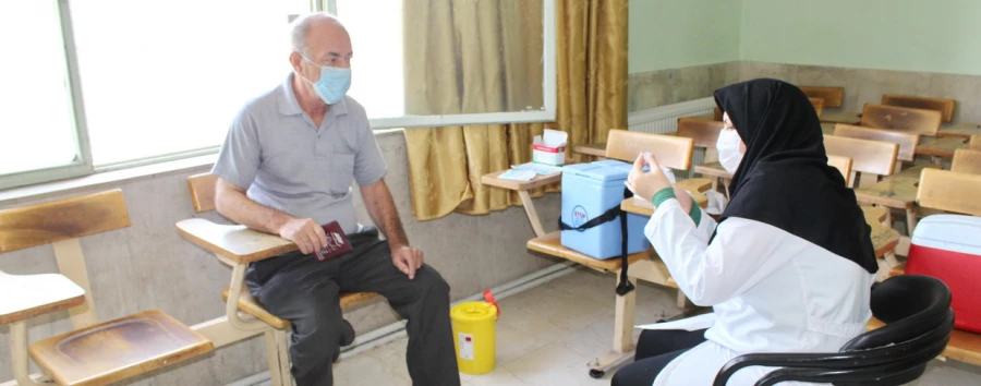 آغاز ارائه به خدمت واکسیناسیون مرکز شماره 2 شهرستان قزوین در دانشگاه فرهنگیان