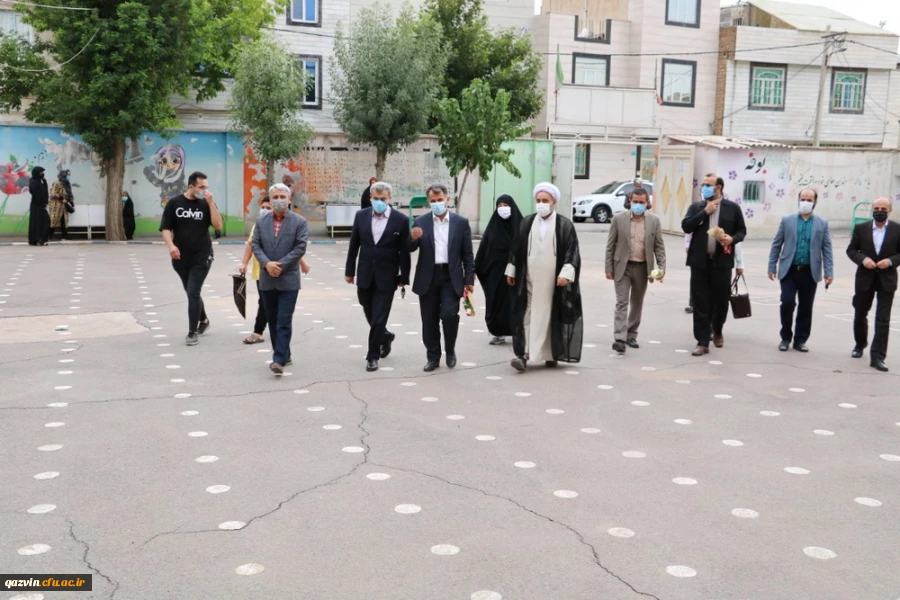 بازدید از اردوی جهاد تربیتی دانشجومعلمان داوطلب تدریس دانشگاه فرهنگیان استان قزوین  2