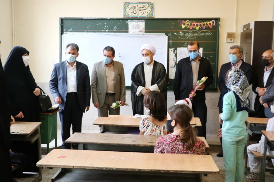 بازدید از اردوی جهاد تربیتی دانشجومعلمان داوطلب تدریس دانشگاه فرهنگیان استان قزوین  3