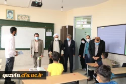 بازدید از اردوی جهاد تربیتی دانشجومعلمان داوطلب تدریس دانشگاه فرهنگیان استان قزوین  6