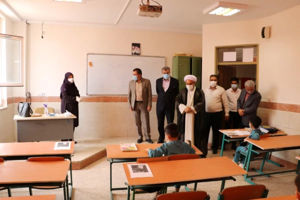 بازدید از اردوی جهاد تربیتی دانشجومعلمان داوطلب تدریس دانشگاه فرهنگیان استان قزوین  8