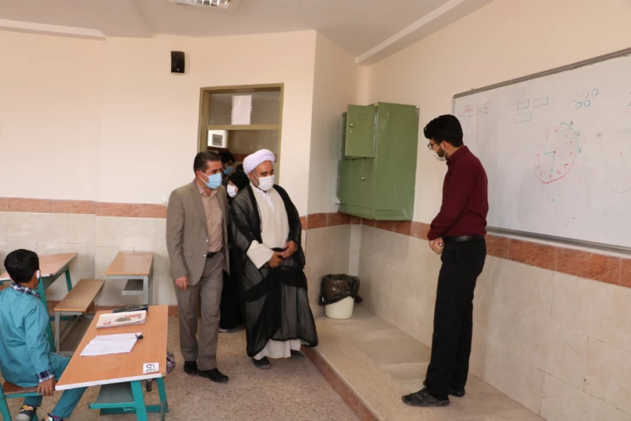 بازدید از اردوی جهاد تربیتی دانشجومعلمان داوطلب تدریس دانشگاه فرهنگیان استان قزوین  10