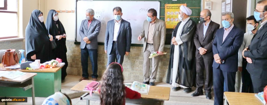 بازدید از اردوی جهاد تربیتی دانشجومعلمان داوطلب تدریس دانشگاه فرهنگیان استان قزوین