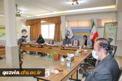 نشست اعضای هیات مدیره بنیاد خیرین حامی دانشگاه فرهنگیان استان قزوین برگزار شد. 2