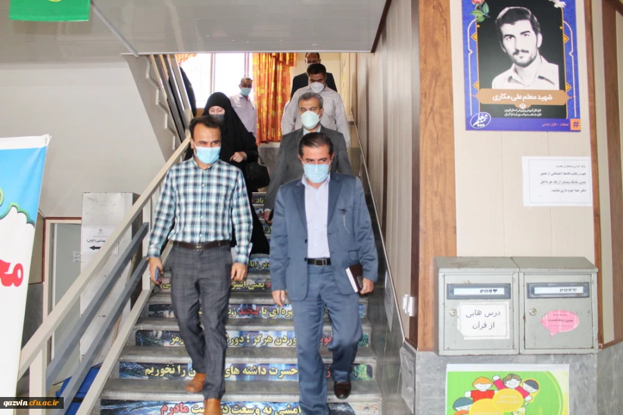 بازدید سرپرست امور پردیس های دانشگاه فرهنگیان استان قزوین از روند مصاحبه پذیرفته شدگان چند برابر ظرفیت متقاضی ورود به دانشگاه فرهنگیان 5