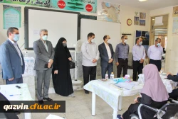 بازدید سرپرست امور پردیس های دانشگاه فرهنگیان استان قزوین از روند مصاحبه پذیرفته شدگان چند برابر ظرفیت متقاضی ورود به دانشگاه فرهنگیان 4