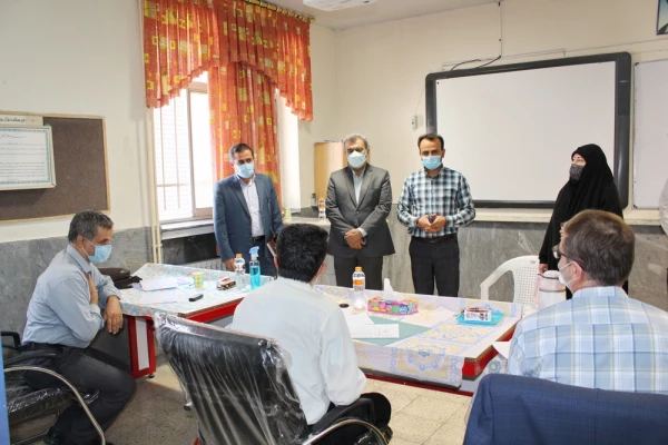 بازدید سرپرست امور پردیس های دانشگاه فرهنگیان استان قزوین از روند مصاحبه پذیرفته شدگان چند برابر ظرفیت متقاضی ورود به دانشگاه فرهنگیان 6
