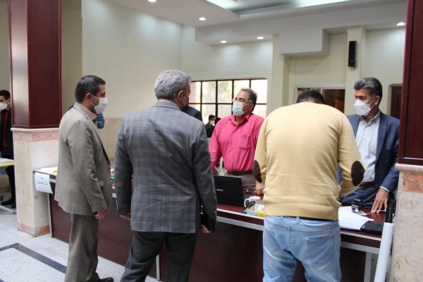 بازدید از روند ثبت نام دانشجویان جدید الورود به روایت تصویر 2