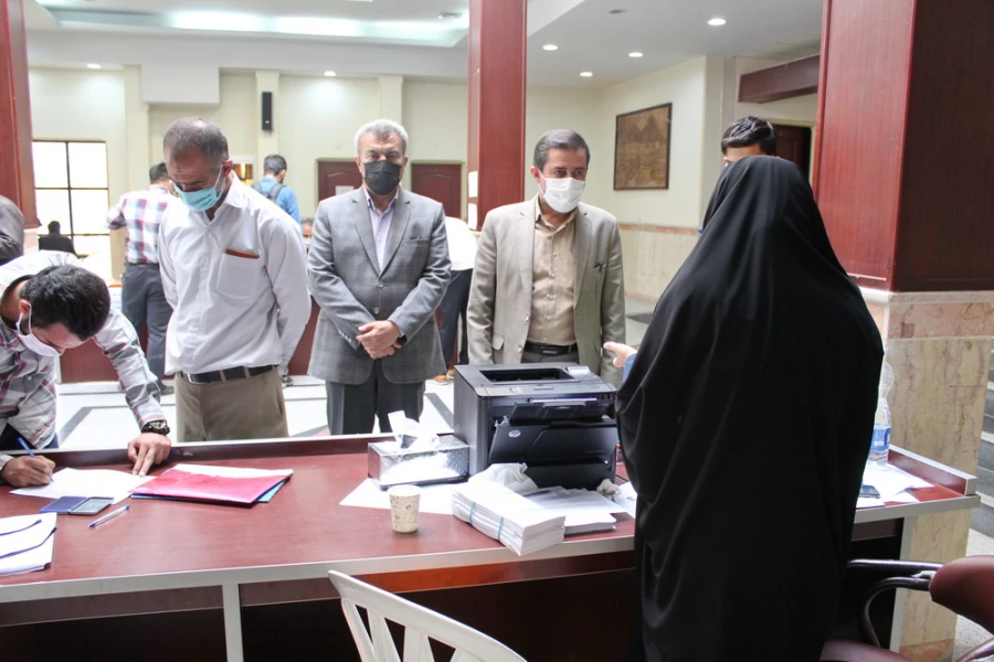 بازدید از روند ثبت نام دانشجویان جدید الورود به روایت تصویر 3