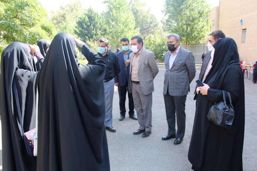 بازدید از روند ثبت نام دانشجویان جدید الورود به روایت تصویر 7