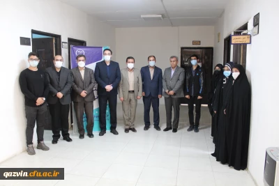 با حضور رییس جهاد دانشگاهی استان قزوین:

افتتاح دفتر جهاد دانشگاهی در دانشگاه فرهنگیان استان قزوین