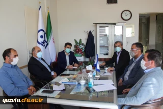 جلسه هماهنگی روز اختتامیه با حضور دکتر معماری نماینده سازمان مرکزی