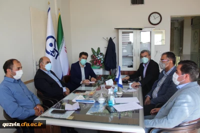 جلسه هماهنگی روز اختتامیه با حضور دکتر معماری نماینده سازمان مرکزی