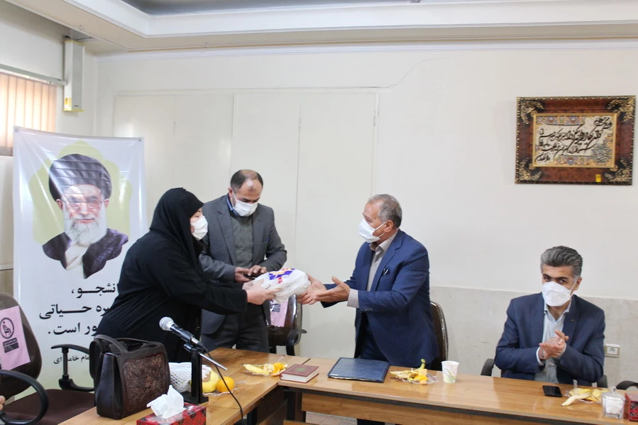 تقدیر از همکار بازنشسته آقای شعبانعلی اسماعیلی