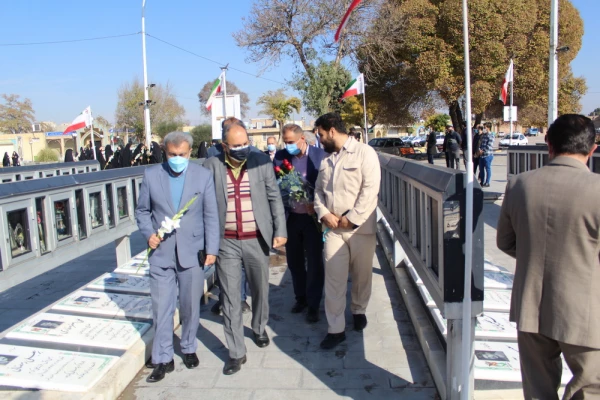 مراسم غبار روبی مزار شهدا 13