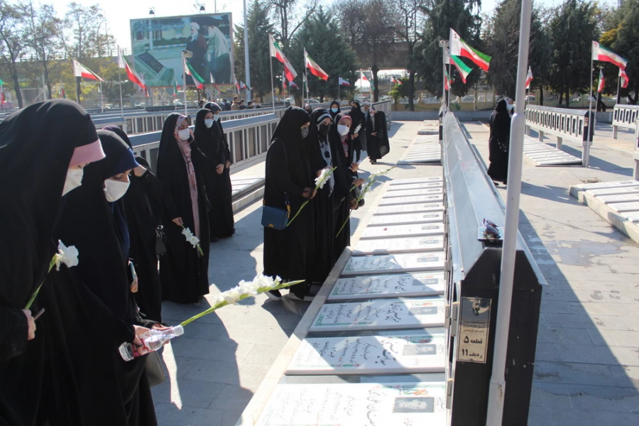 مراسم غبار روبی مزار شهدا 19