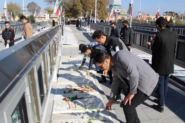 مراسم غبار روبی مزار شهدا 21