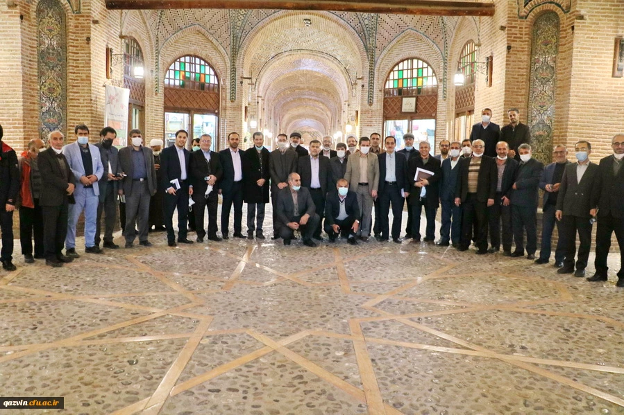 بازدید شرکت کنندگان دوره های کشوری از اماکن تاریخی شهر قزوین