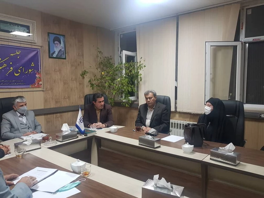 برگزاری جلسه با حضور دکتر سمیعی به مناسبت دوره کشوری رابطان مهارت آموزی به میزبانی پردیس شهیده بنت الهدی صدر