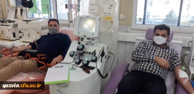 اهدای خون کارکنان دانشگاه