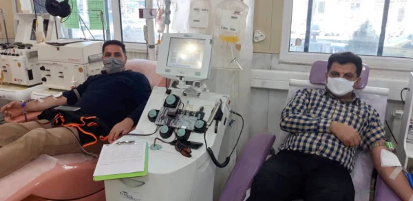 اهدای خون کارکنان دانشگاه 2