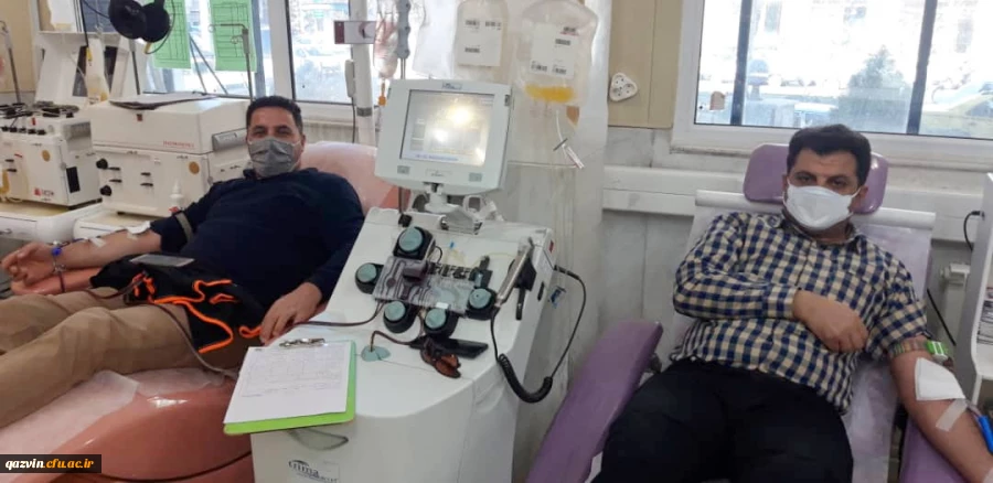 اهدای خون کارکنان دانشگاه 2