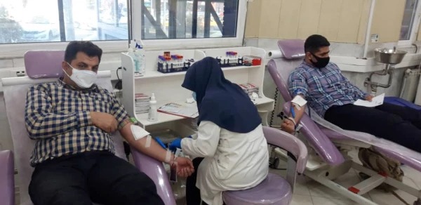 اهدای خون کارکنان دانشگاه 4