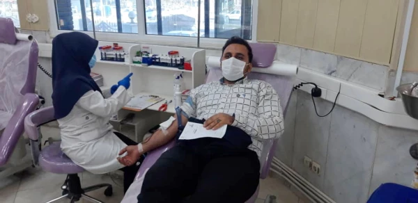 اهدای خون کارکنان دانشگاه 7