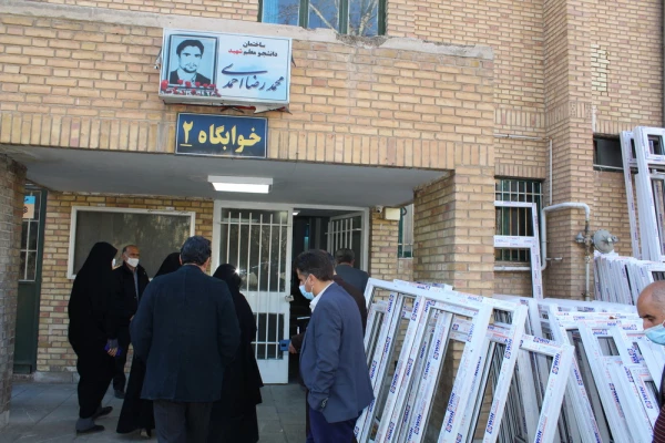 بازدید نماینده سازمان مرکزی از دانشگاه 9