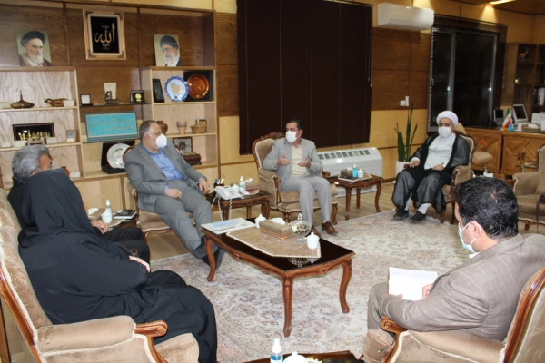 دیدار هیات رئیسه دانشگاه با استاندار جدید 4