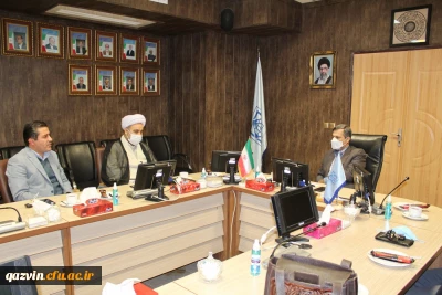 دیدار هیات رئیسه دانشگاه با رئیس جدید دانشگاه بین المللی امام خمینی (ره)